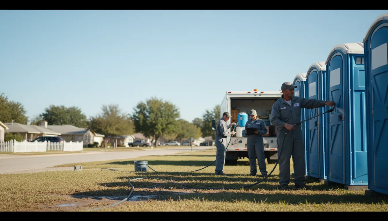 Long-Term Portable Toilet Rental in Morton, TX near me